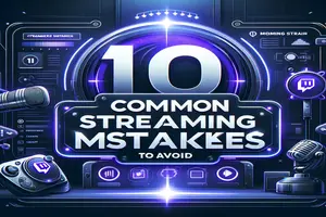 Top 10 Common Streaming Mistakes to Avoid on Twitch