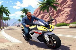 GTA 6 player starting out in Vice City