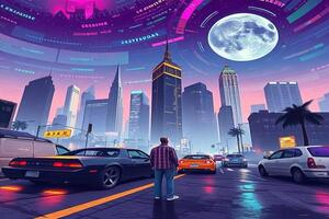 GTA 6 Vice City and previous GTA maps overlay